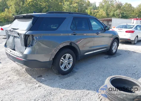 2022 Ford Explorer Xlt z USA, uszkodzony, nr VIN 1FMSK8DH2NGB22192